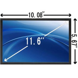 11,6" LED Scherm Glossy 1366x768